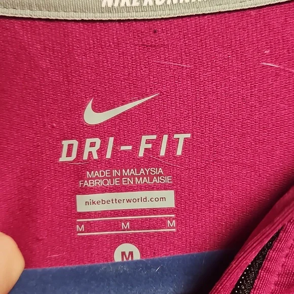 Nike Pink Dri-FIT Pullover - Picture 2 of 5